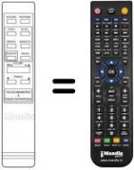 Telecomando equivalente Amstrad TVR1