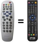 Telecomando equivalente REMCON762