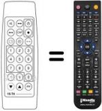 Telecomando equivalente Philco 15T4