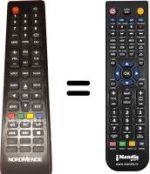 Telecomando equivalente NordMende ND32N2400M