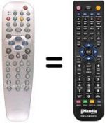 Telecomando equivalente REMCON656