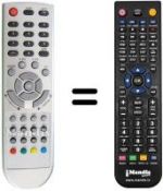 Telecomando equivalente REMCON1189