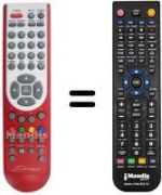Telecomando equivalente REMCON1343