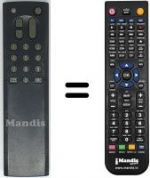 Telecomando equivalente RC9076-00B