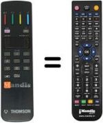 Telecomando equivalente Thomson 72DR60L