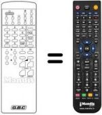 Telecomando equivalente REMCON1085