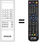 Telecomando equivalente Hitachi C15-P / 110VT