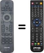Telecomando equivalente Philips 37PFL3403D / 12