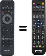 Telecomando equivalente Philips 26PFL3205H / 12