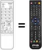 Telecomando equivalente Hitachi 2572282