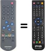 Telecomando equivalente Grundig STR6102