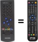 Telecomando equivalente Grundig T55830