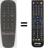 Telecomando equivalente Philips DVD 722