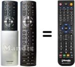 Telecomando equivalente Toshiba 32UL863