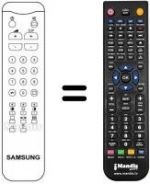 Telecomando equivalente Samsung CB5062A