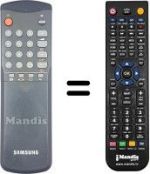 Telecomando equivalente Samsung 3F14-00033-320