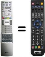 Telecomando equivalente LG REMCON020