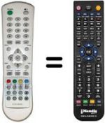 Telecomando equivalente Irradio XTV3050WX