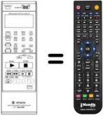 Telecomando equivalente Hitachi 5638905