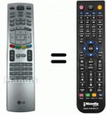 Telecomando equivalente LG 6710900011W