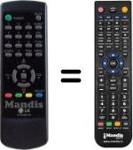 Telecomando equivalente LG 6710V00017N