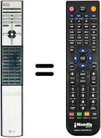 Telecomando equivalente LG 6710V00100A