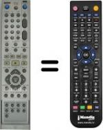 Telecomando equivalente LG DR4812V