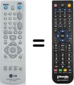 Telecomando equivalente LG MG66