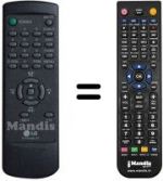 Telecomando equivalente LG 6710V00017F