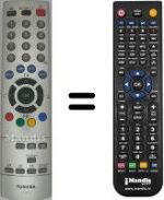 Telecomando equivalente Toshiba 20VL64