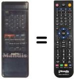 Telecomando equivalente Sanyo VHR3400I