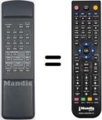 Telecomando equivalente Philips 2SB56 / 08