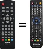 Telecomando equivalente Philips DTP2130 / 31