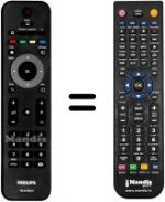 Telecomando equivalente Philips 26HFL3232D / 10