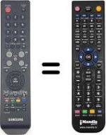 Telecomando equivalente Samsung CW29Z408T