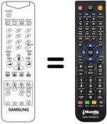 Telecomando equivalente AA59-10075C
