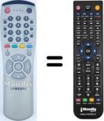Telecomando equivalente Samsung AA59-00116B