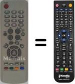 Telecomando equivalente Samsung CB15N112T