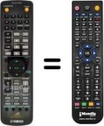 Telecomando equivalente Yamaha RDX-E700DVD / AUDIO