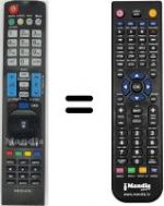 Telecomando equivalente AKB72914276