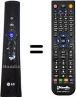 Telecomando equivalente AKB73295501 MAGIC MOTION