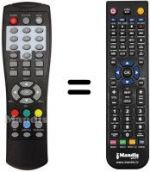 Telecomando equivalente Akai AK-DVB15