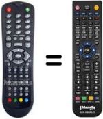 Telecomando equivalente Akai AKTV223