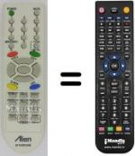 Telecomando equivalente LG 6710V00124E