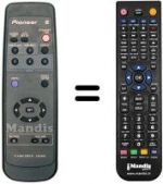 Telecomando equivalente Pioneer AXD1459