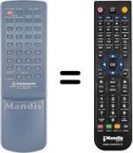 Telecomando equivalente Pioneer XR-P340