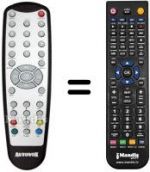 Telecomando equivalente REMCON711