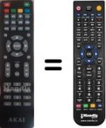 Telecomando equivalente Akai AKTV504UHDTSMART