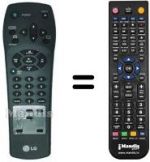 Telecomando equivalente LG BD200P