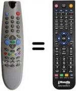 Telecomando equivalente United UTV2029XAS